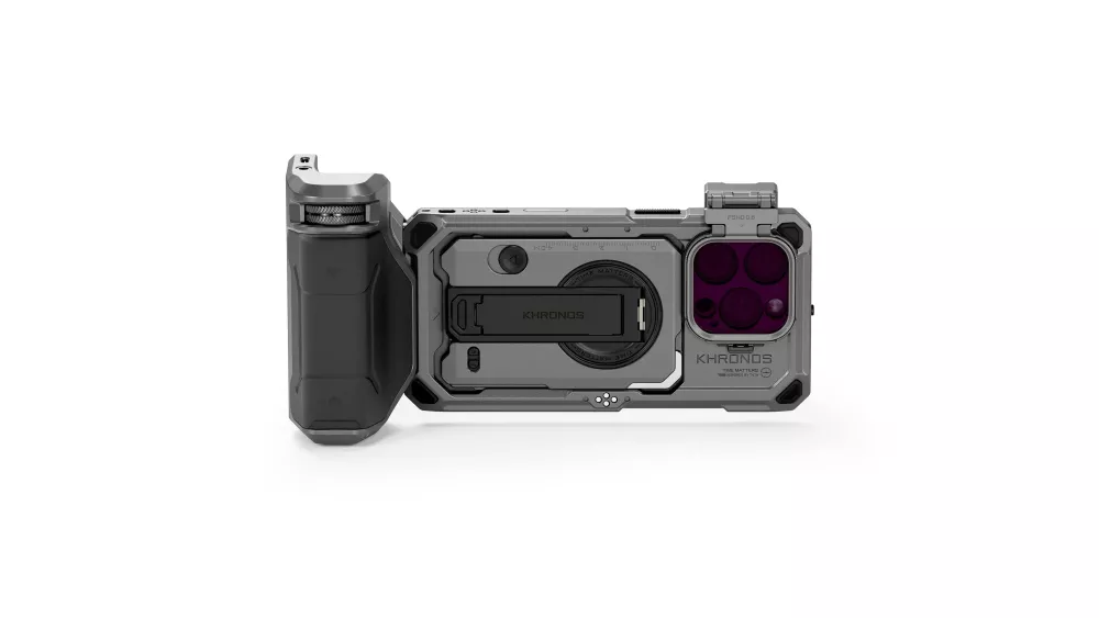 Tilta Khronos iPhone 16 Pro Handheld Kit - Space Gray (with Internal Batteries)
