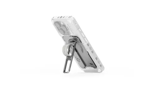 Tilta Khronos Multi-Functional Magnetic Backplate for iPhone 16 Pro - Titanium White