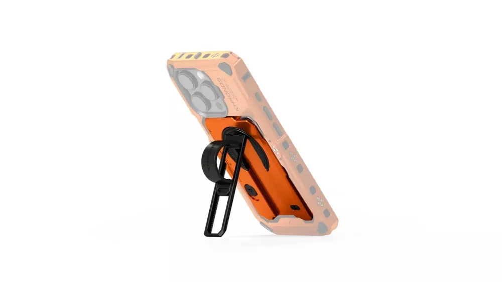 Tilta Khronos Multi-Functional Magnetic Backplate for iPhone 16 Pro - Orange