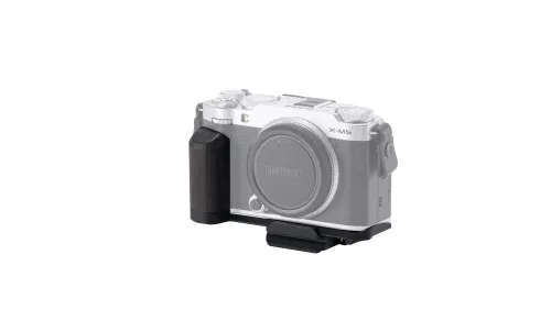 Tilta Mounting Baseplate with Wooden Grip for Fujifilm X-M5 - Black