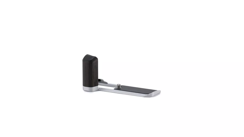 Tilta Mounting Baseplate with Wooden Grip for Fujifilm X-M5 - Silver