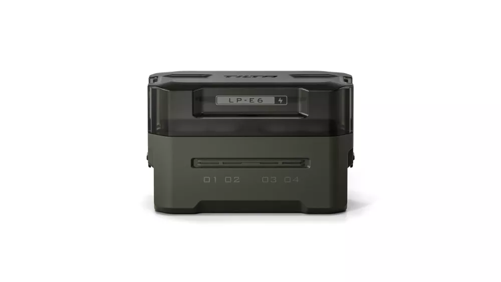 Tilta Portable Charging Station for LP-E6 (4 Channel) - Green