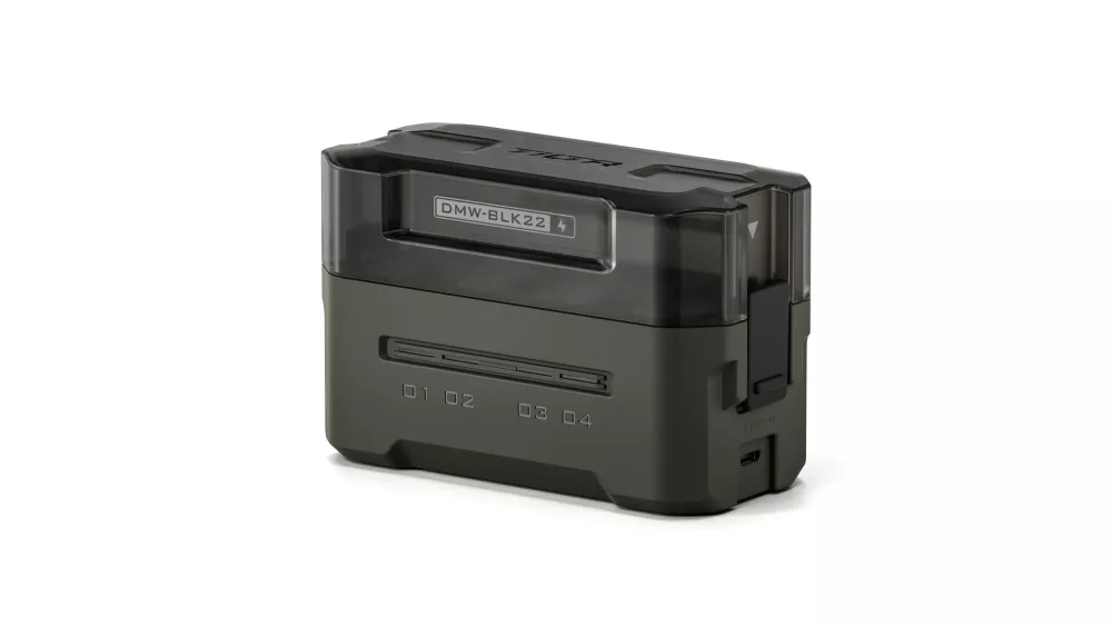Tilta Portable Charging Station for DMW-BLK22 (4 Channel) - Green