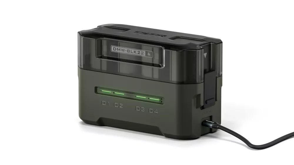 Tilta DMW-BLK22 Charging Station Battery Kit (4 Batteries) - Green