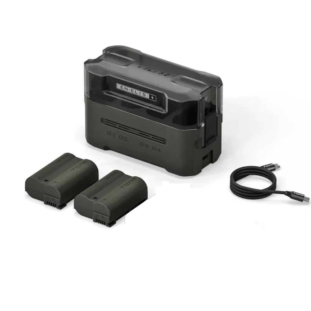Tilta EN-EL15C Charging Station Battery Kit (2 Batteries) - Green