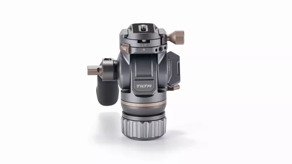 Tilta Travel Video Fluid Head with Flat Base (5KG) - Space Gray
