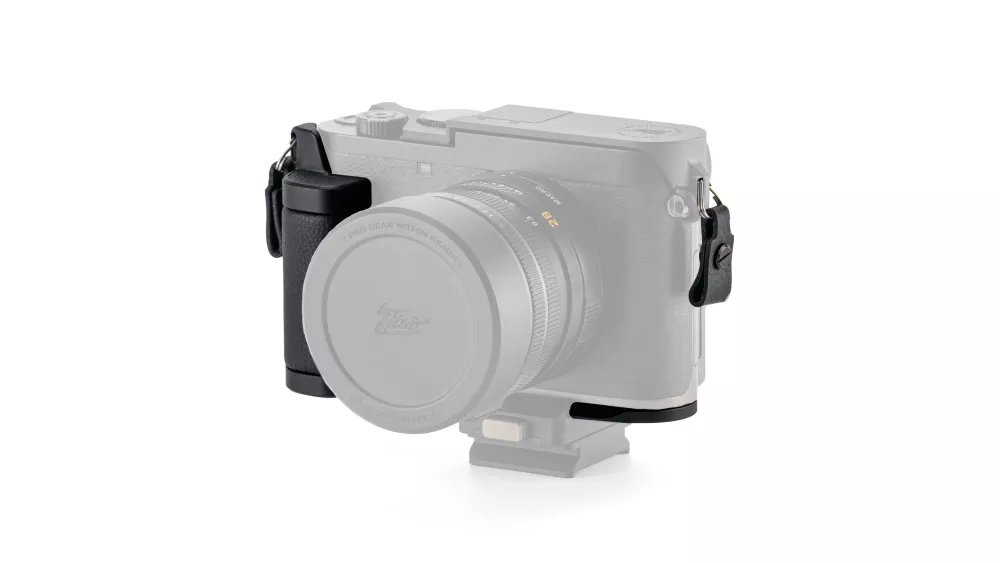 Tilta Mounting Baseplate with Leather Grip for Leica Q3 - Black