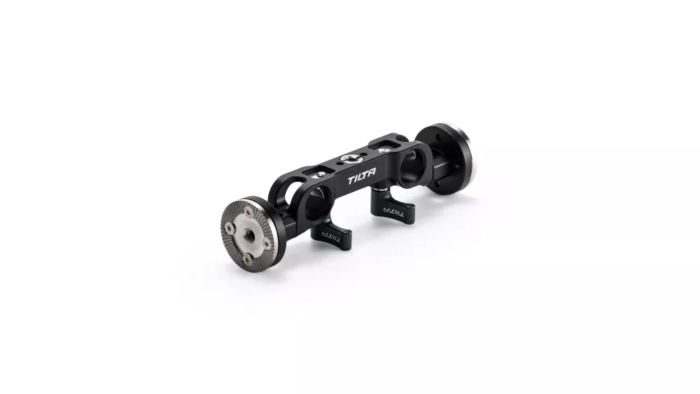 Tilta 15mm LWS Dual Rosette Adapter - Black