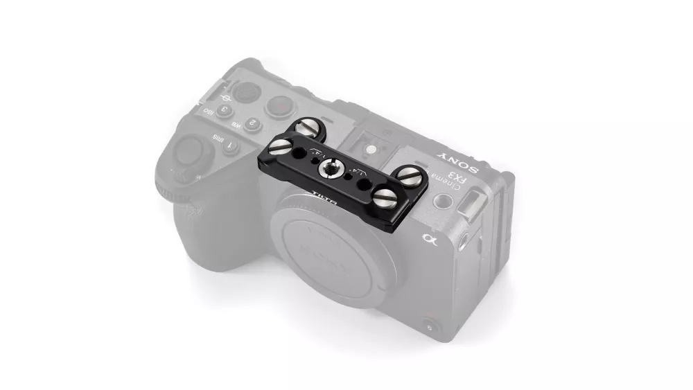 Tilta Hot Shoe Top Plate for Sony FX3/FX30 V2 - Black