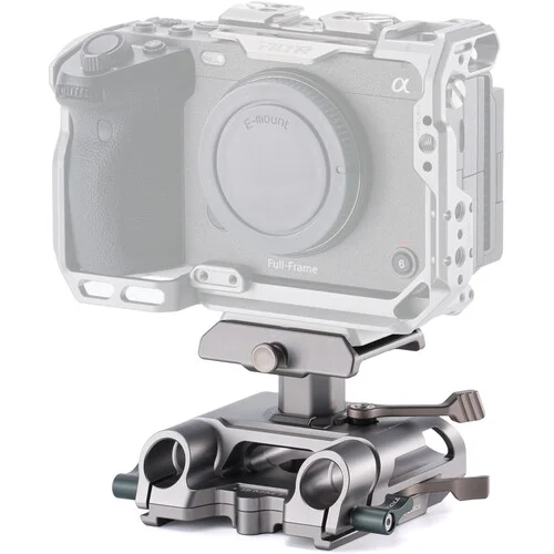 Tilta Arca Height Adjustable 15mm LWS Baseplate - Titanium Gray