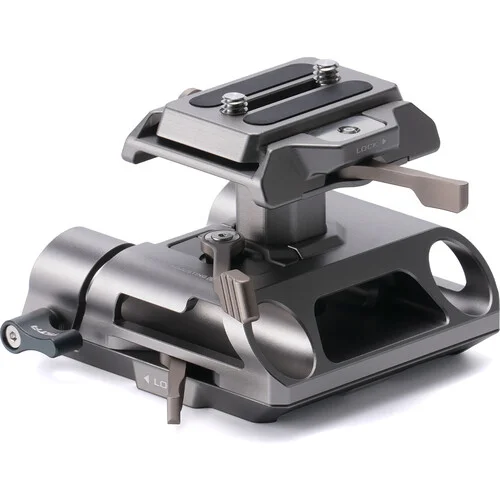 Tilta Arca Height Adjustable 15mm LWS Baseplate - Titanium Gray