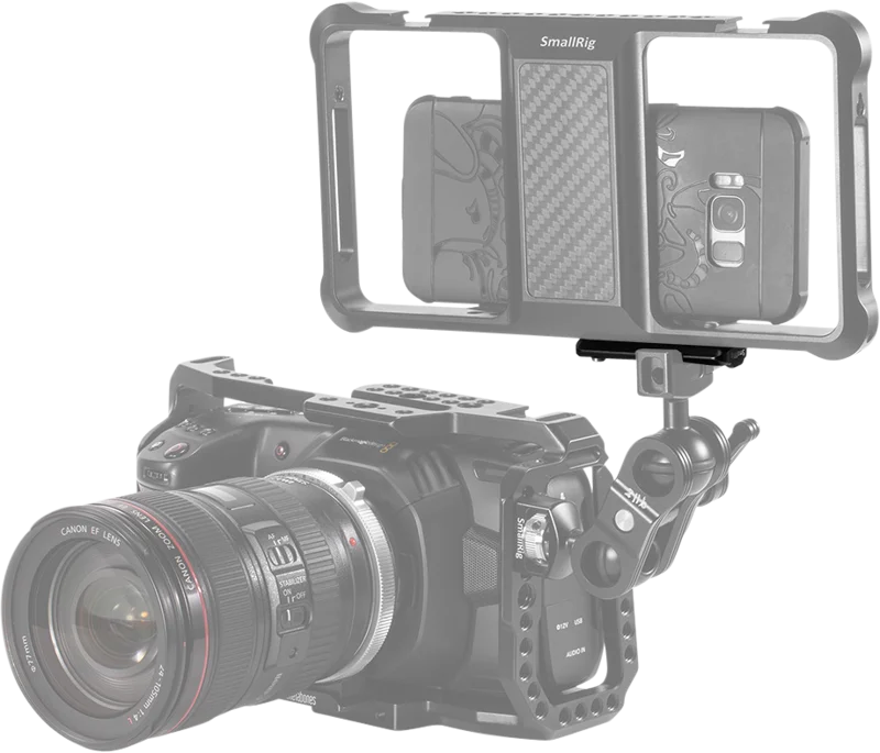 SmallRig 2395 Nato Rail for Mobile Phone Cage
