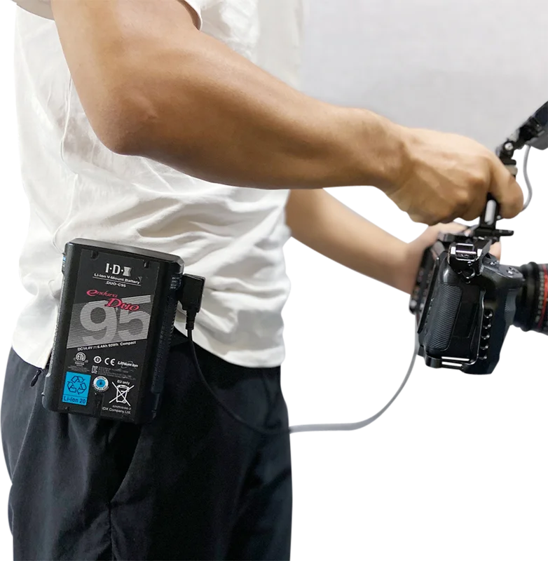 SmallRig 2990 Battery Plate V-Mount w Belt Clip