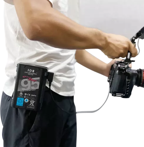 SmallRig 2990 Battery Plate V-Mount w Belt Clip