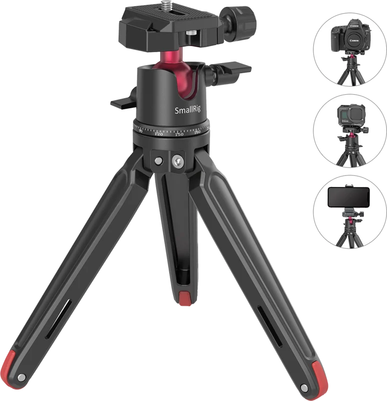 SmallRig 2664 Tablet Minitripod with Panoramic Bal