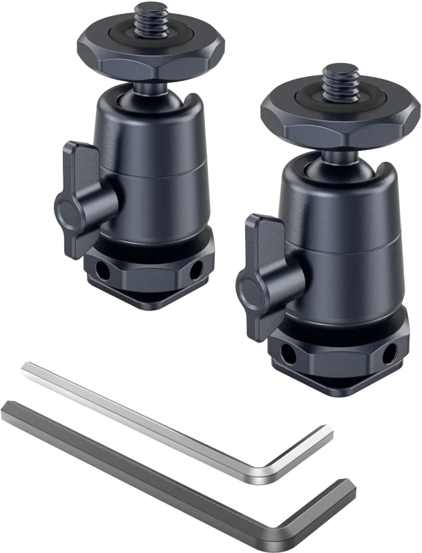 SmallRig 2948 BallHead Mini with Removable Cold Shoe Mount 2pcs