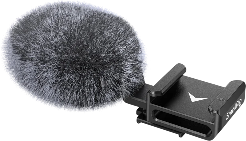 SmallRig 3526 Cold Shoe Adapter with windshield Kit For Sony ZV-E10 & ZV-1