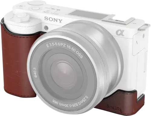 SmallRig 3527 Lether Half Case For Sony ZV-E10