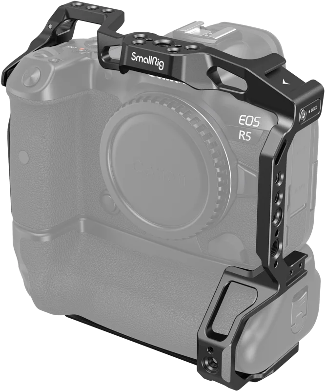 SmallRig 3464 Cage for Canon EOS R5 / R6 / R5C / R6 Mark II with BG-R10 Battery Grip
