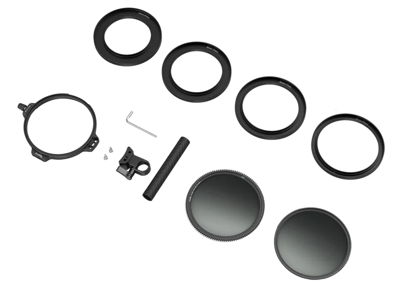 SmallRig 3864 Filter Kit CPL/VND 95mm with Rod Clamp