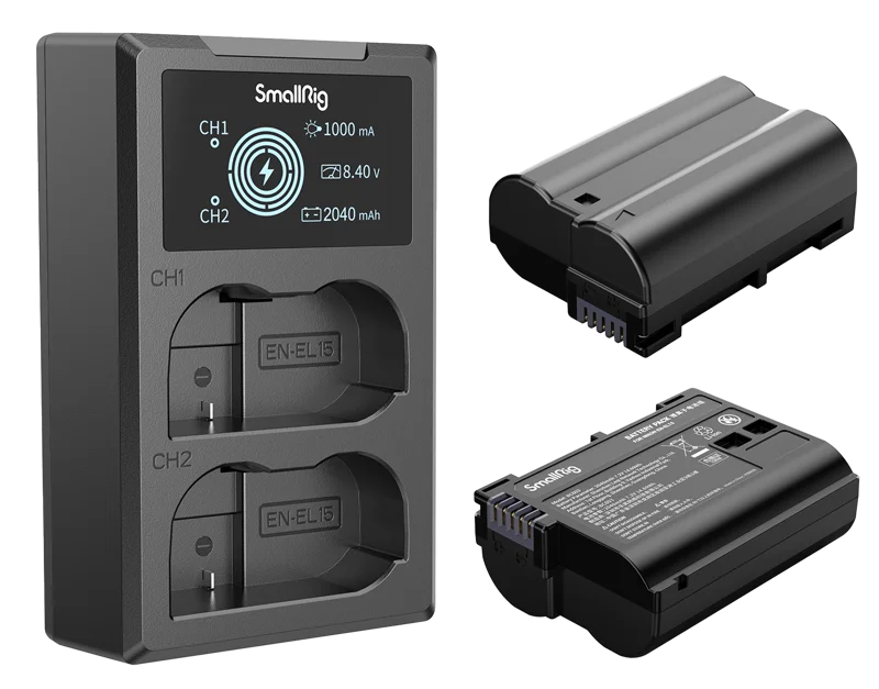 SmallRig 3820 EN-EL15 Battery & Charger Kit