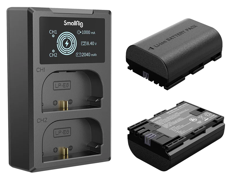 SmallRig 3821 LP-E6NH Battery & Charger Kit
