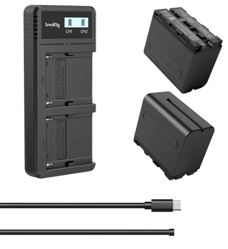 SmallRig 3823 NP-F970 Battery & Charger Kit