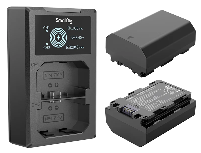 SmallRig 3824 NP-FZ100 Battery & Charger Kit
