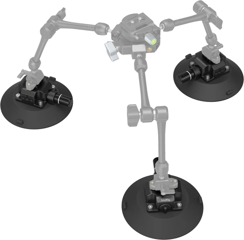 SmallRig 4114 Suction Cup 6" with camera mount