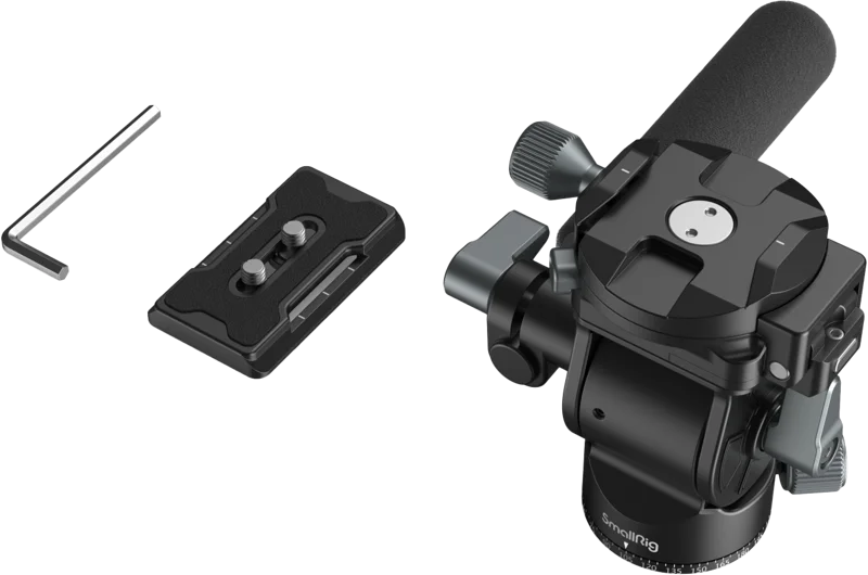 SmallRig 4104 Video Head with Mount Plate for Vertical Shooting