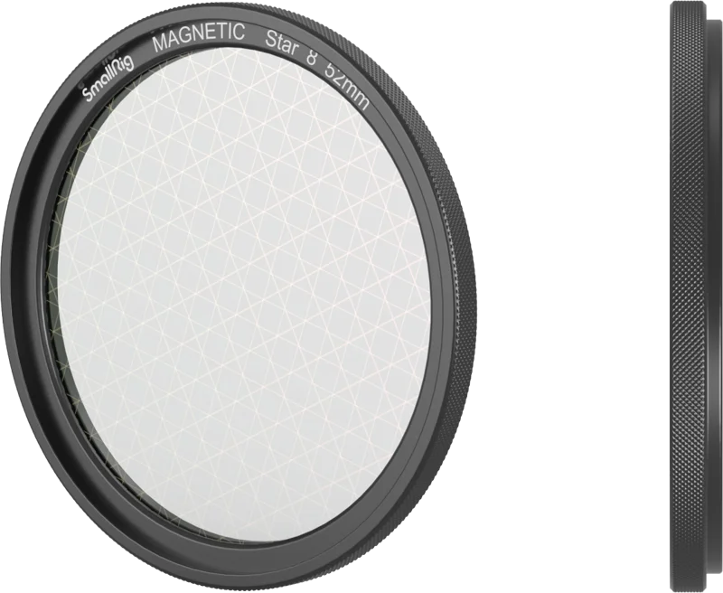 SmallRig 4218 MagEase Magnetic Star-Cross Filter Kit (8 Points) 52mm