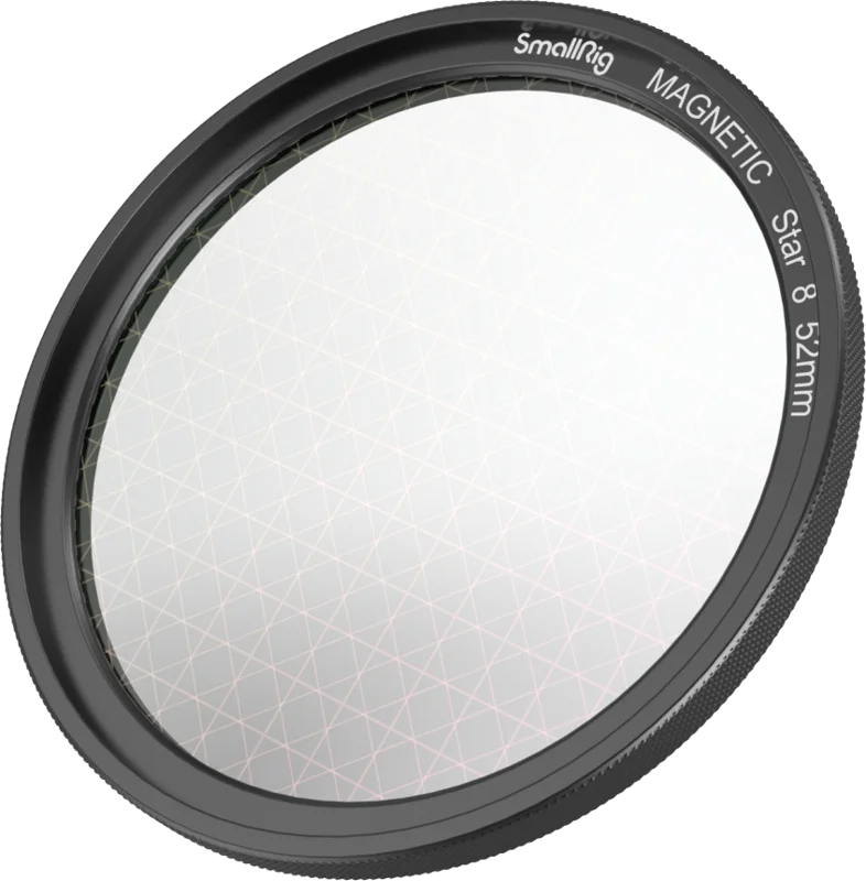 SmallRig 4218 MagEase Magnetic Star-Cross Filter Kit (8 Points) 52mm