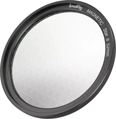 SmallRig 4218 MagEase Magnetic Star-Cross Filter Kit (8 Points) 52mm