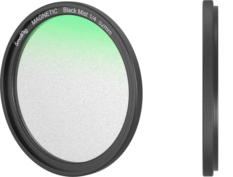 SmallRig 4217 MagEase Magnetic 1/4 Effect Black Mist Filter Kit (52mm)