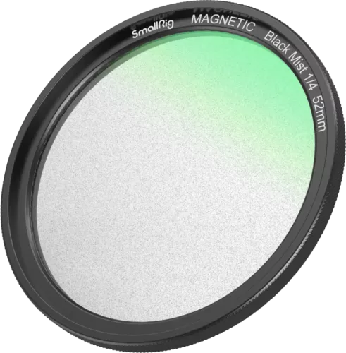 SmallRig 4217 MagEase Magnetic 1/4 Effect Black Mist Filter Kit (52mm)