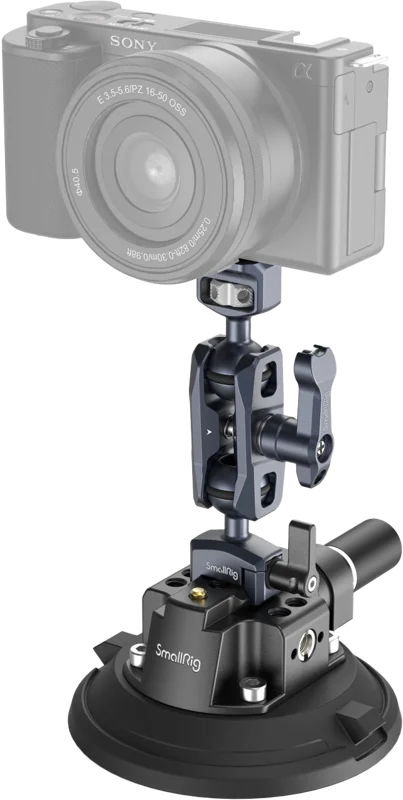 SmallRig 4236 4" Suction Cup Camera Mounting Support Kit for Vehicle Shooting