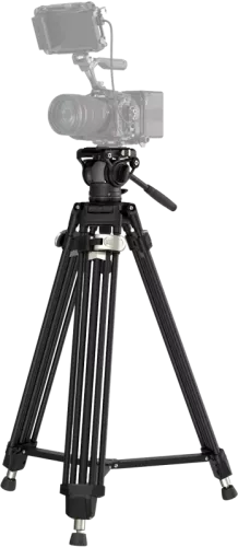 SmallRig 4163 Heavy-Duty Aluminium Video Tripod Kit FreeBlazer AD-80
