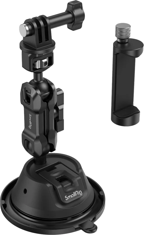 SmallRig 4275 Portable Suction Cup Mount Support Kit for Action Cameras / Mobile Phones SC-1K