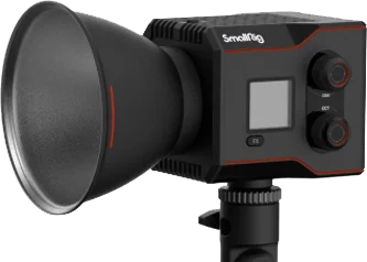 SmallRig 4376 LED Video Light COB RC 60B with Powerbank Clamp