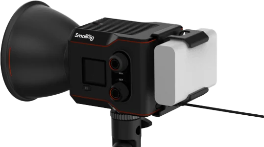SmallRig 4376 LED Video Light COB RC 60B with Powerbank Clamp