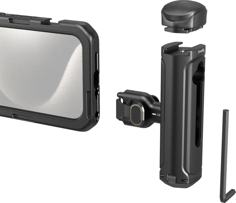 SmallRig 4398 Mobile Video Kit (Single Handheld) for iPhone 15 Pro