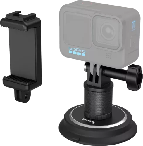 SmallRig 4347 Suction Cup Mounting Support for Action Cameras