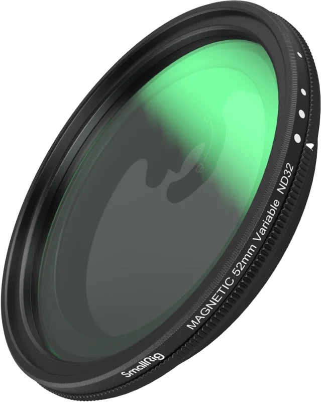 SmallRig 4386 Magease Magnetic VND Filter Kit ND2-ND32 (1-5 Stop) with M-mount Filter Adapter 52mm