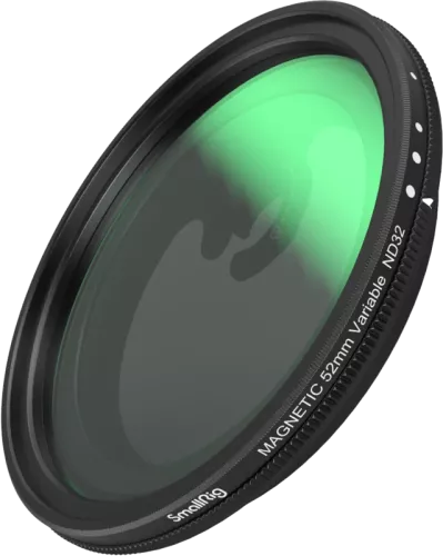 SmallRig 4386 Magease Magnetic VND Filter Kit ND2-ND32 (1-5 Stop) with M-mount Filter Adapter 52mm