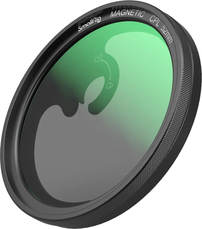 SmallRig 4388 MagEase Magnetic CPL Filter Kit with M-mount Filter Adapter (52mm)