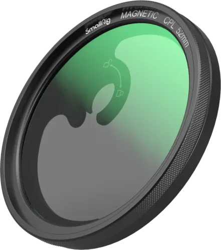SmallRig 4388 MagEase Magnetic CPL Filter Kit with M-mount Filter Adapter (52mm)
