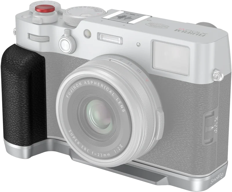 SmallRig 4555 L-Shape Grip for Fujifilm X100VI / X100V Silver