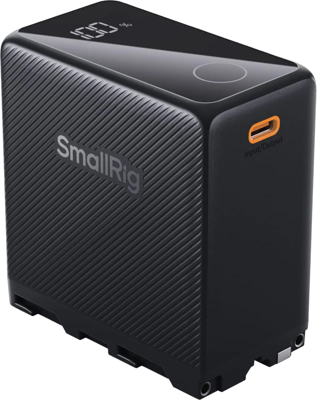 SmallRig 4469 Camera Battery USB-C Rechargeable NP-F970 Black