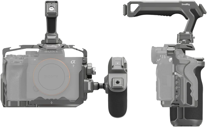 SmallRig 4539 HawkLock Quick Release Advanced Cage Kit for Sony Alpha 7R V / 7 IV / 7S III