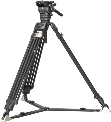 SmallRig 4463 Heavy-Duty Carbon Fiber Tripod Kit AD-120